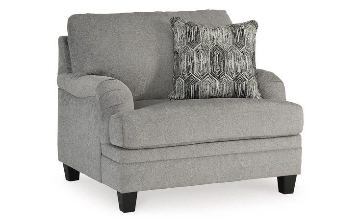 Davinca CHAIR AND A HALF ASHLEY Charcoal 3520423