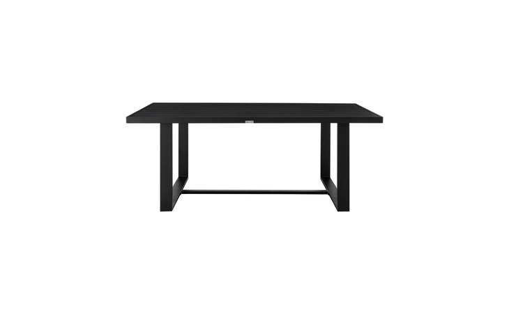 LCAFDIBL ALEGRIA OUTDOOR PATIO DINING TABLE IN ALUMINUM ARMEN LIVING  LCAFDIBL