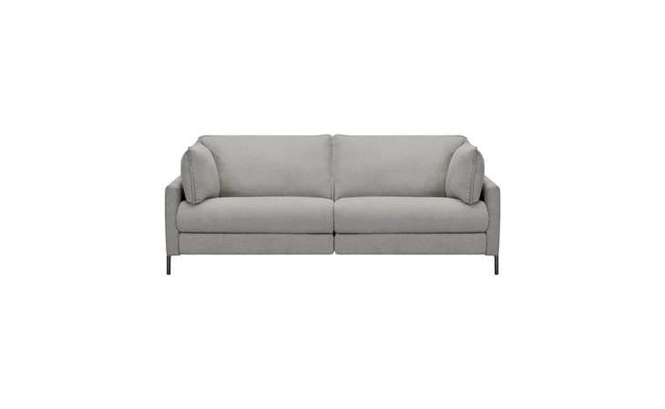 LCJU3GREY JULIETT 80 MODERN GRAY FABRIC POWER RECLINING SOFA ARMEN LIVING  LCJU3GREY