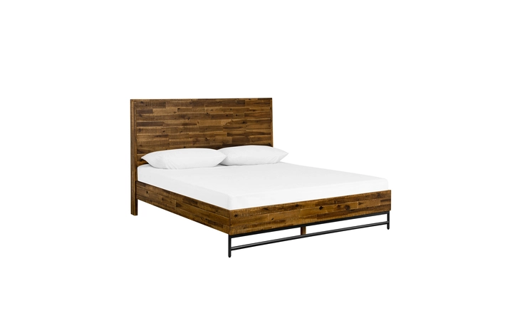 LCCUBDACQN  CUSCO RUSTIC ACACIA PLATFORM QUEEN BED