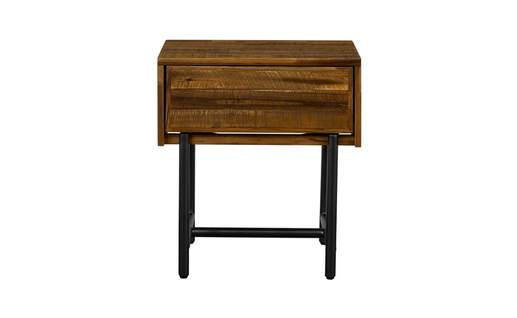 LCCULAAC  CUSCO RUSTIC ACACIA SINGLE DRAWER NIGHT STAND