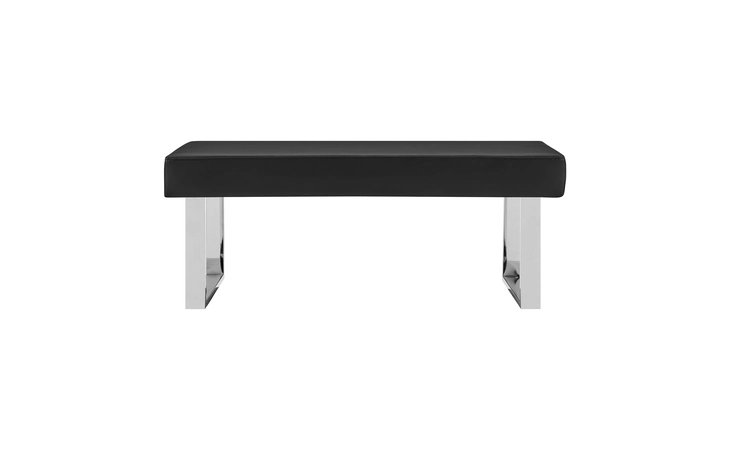 LCAMBEBLBCH AMANDA BLACK BENCH ARMEN LIVING  LCAMBEBLBCH