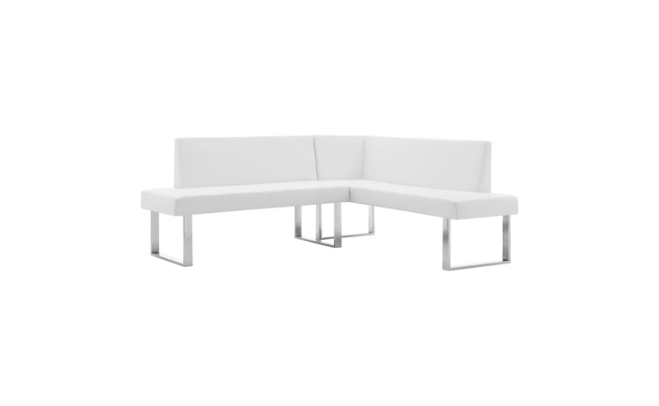 LCAMCOWHSF AMANDA WHITE CORNER SOFA ARMEN LIVING  LCAMCOWHSF