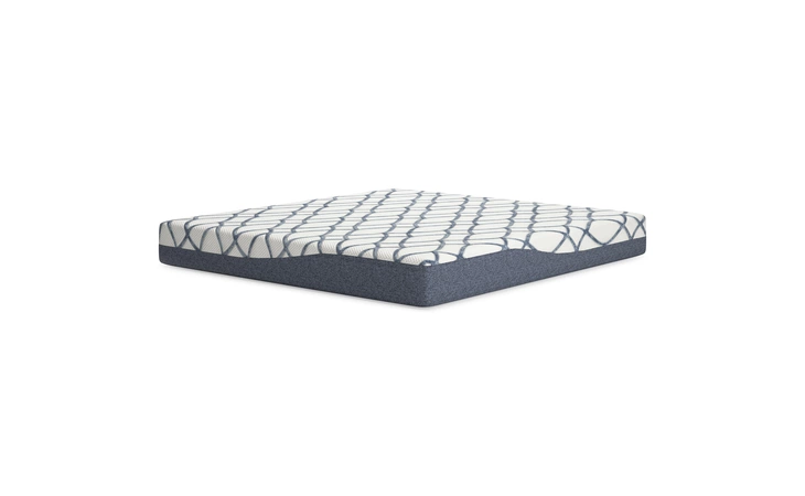 10 Inch Chime Elite 2.0 KING MATTRESS ASHLEY White/Blue M42541