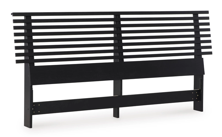 Danziar KING SLAT HEADBOARD ASHLEY Black B1013-158
