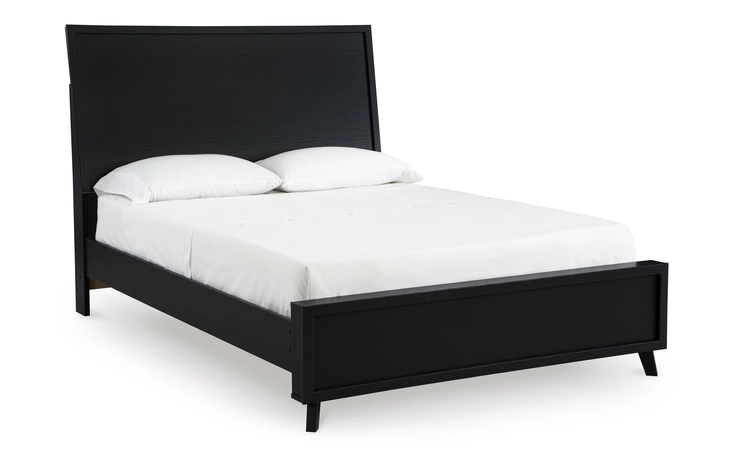 Danziar QUEEN PANEL FOOTBOARD ASHLEY Black B1013-54