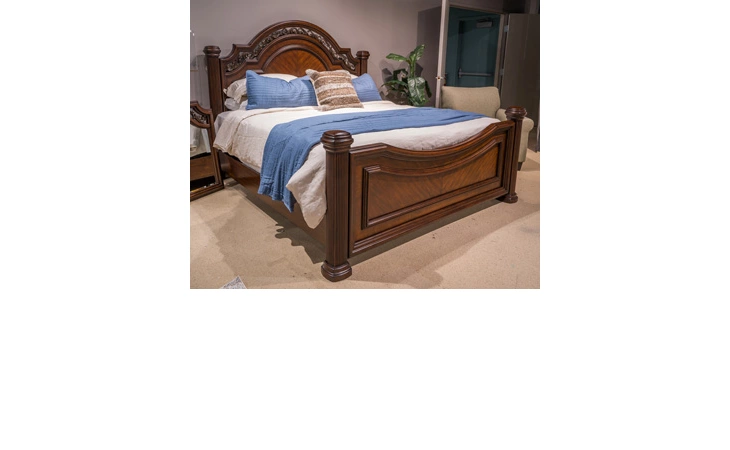 Lavinton QUEEN POSTER HDBD/FTBD PANELS ASHLEY Brown B764-71