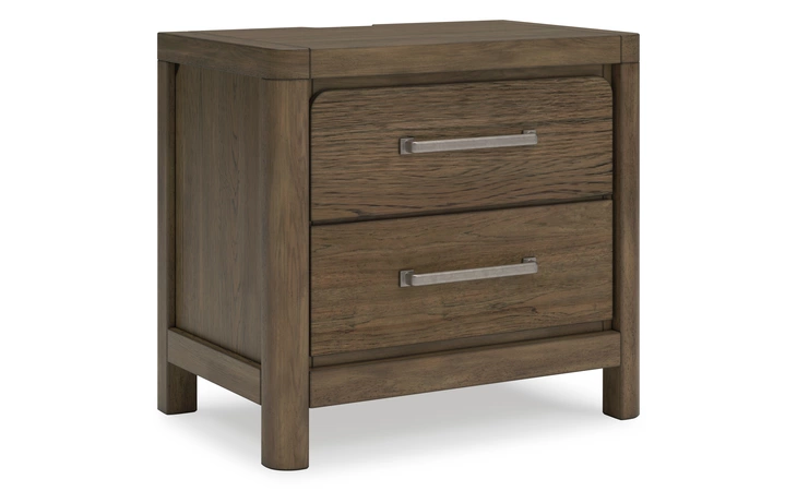 Cabalynn TWO DRAWER NIGHT STAND ASHLEY Light Brown B974-92
