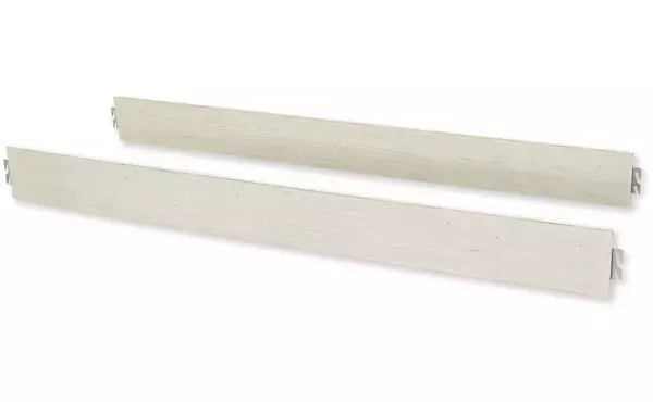 Arlendyne CAL KING PANEL RAILS ASHLEY Antique White B980-94