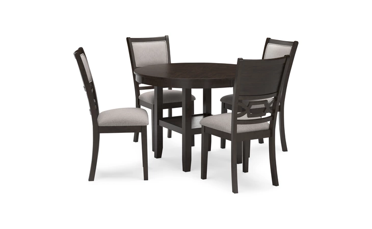 Langwest DINING ROOM TABLE SET (5/CN) ASHLEY Brown D422-225