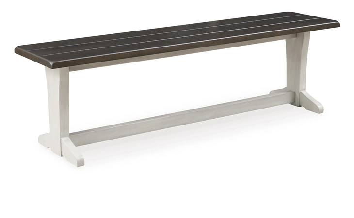 Darborn LARGE DINING ROOM BENCH ASHLEY Gray/Brown D796-00