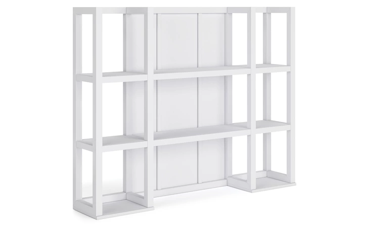 Ashbryn DINING ROOM HUTCH ASHLEY White/Natural D844-61