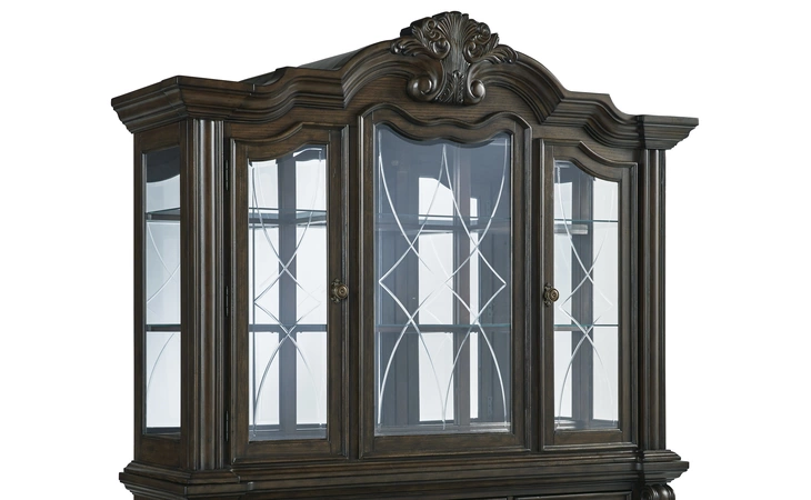 Maylee DINING ROOM HUTCH ASHLEY Dark Brown D947-81