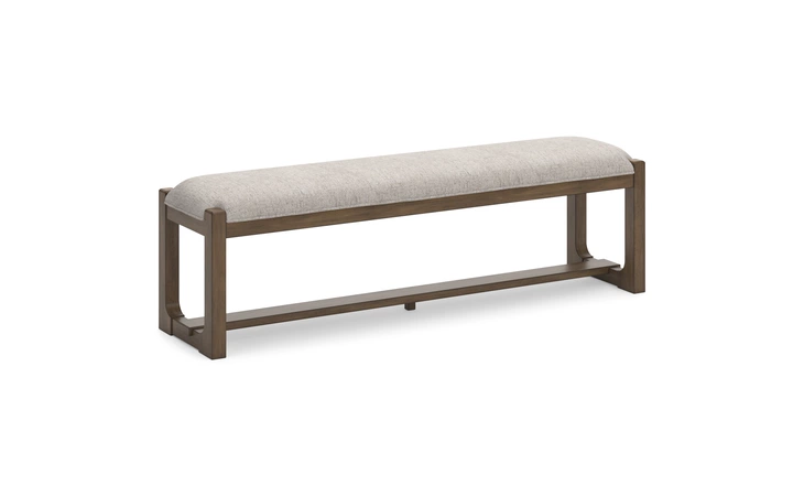 Cabalynn LARGE UPH DINING ROOM BENCH ASHLEY Light Brown D974-00