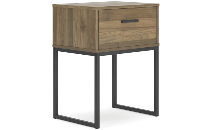 Deanlow ONE DRAWER NIGHT STAND ASHLEY Honey EB1866-291