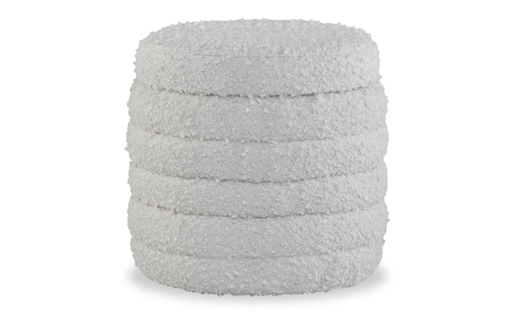 Duntler STORAGE OTTOMAN ASHLEY Ivory A3000678