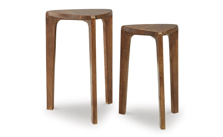 Brynnleigh ACCENT TABLE SET (2/CN) ASHLEY Medium Brown A4000607