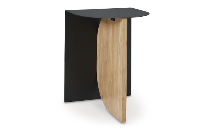 Ladgate ACCENT TABLE ASHLEY Black/Natural A4000628