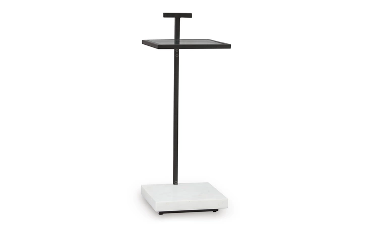 Mannill ACCENT TABLE ASHLEY Black/White A4000630