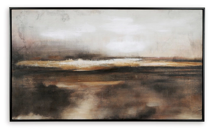Drewland WALL ART ASHLEY Black/Brown/Orange A8000375