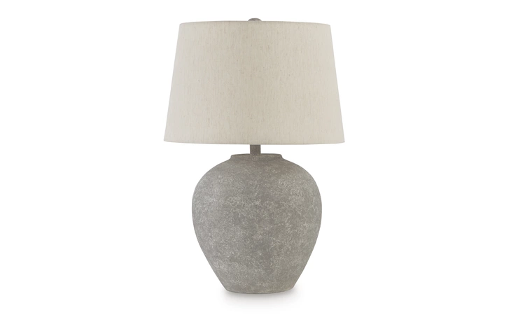 Dreward PAPER TABLE LAMP (1/CN) ASHLEY Distressed Gray L235694