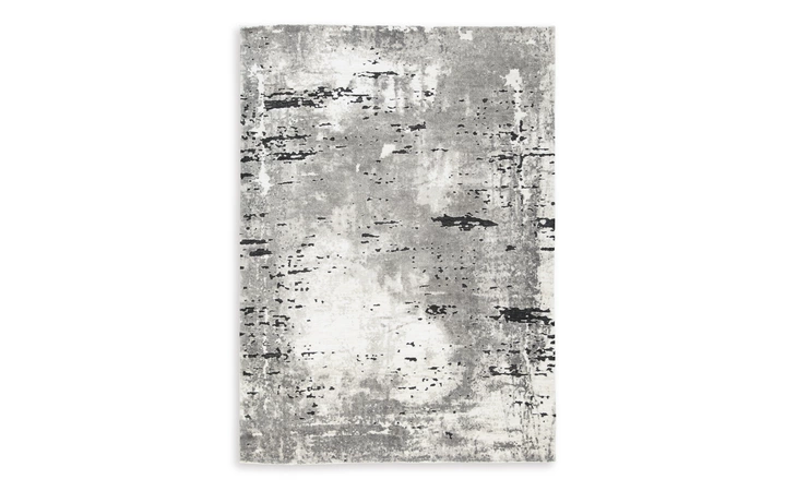 Aworley MEDIUM RUG ASHLEY Gray/White R406162