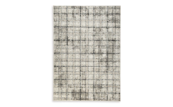 Azmerilla MEDIUM RUG ASHLEY Cream/Brown/Gray R406182