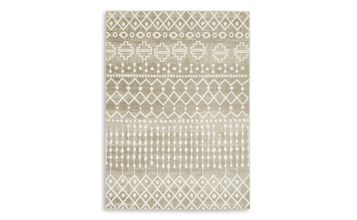Bunchly MEDIUM RUG ASHLEY Tan/Brown/Cream R406222