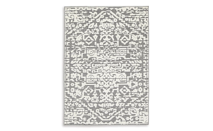 Oddetteley MEDIUM RUG ASHLEY Gray/Ivory R406262