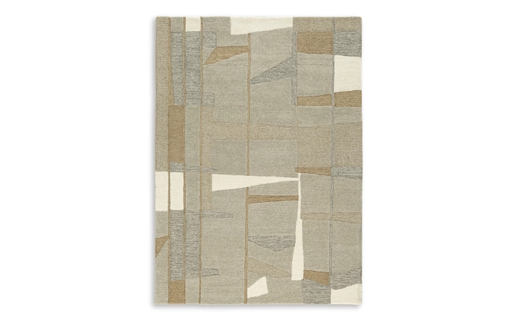 Abbotton MEDIUM RUG ASHLEY Taupe/Gray/Caramel R406332