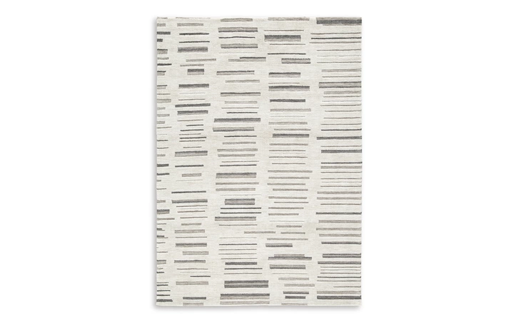 Leesdale MEDIUM RUG ASHLEY Ivory/Brown/Black R406422