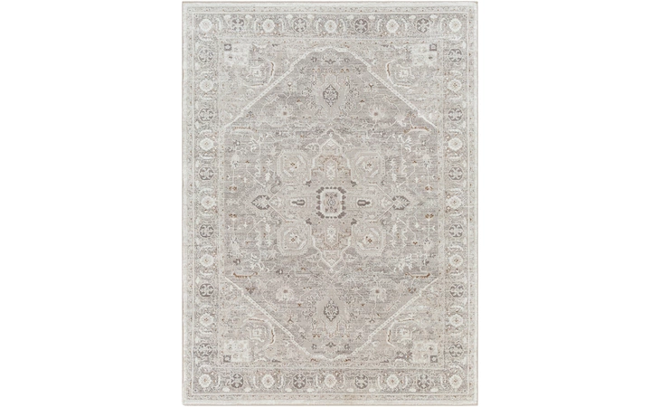 Gatwell MEDIUM RUG ASHLEY Ivory/Gray/Tan R406512