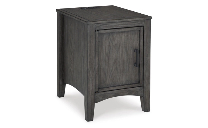 Montillan CHAIR SIDE END TABLE ASHLEY Grayish Brown T651-7