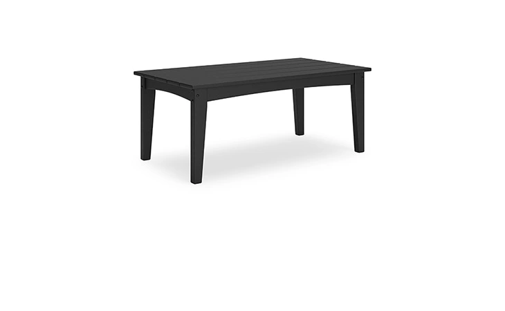 Hyland wave RECTANGULAR COFFEE TABLE ASHLEY Black P108-701