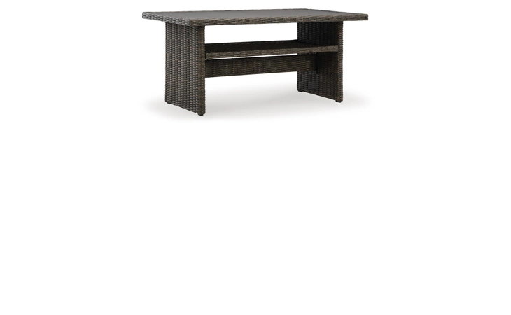 Brook Ranch RECT MULTI-USE TABLE ASHLEY Brown P465-625