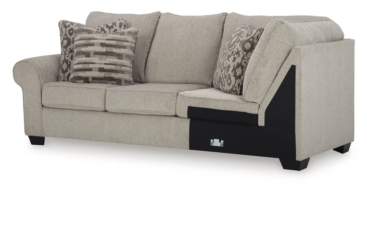 Claireah LAF SOFA W/CORNER WEDGE ASHLEY Umber 9060348