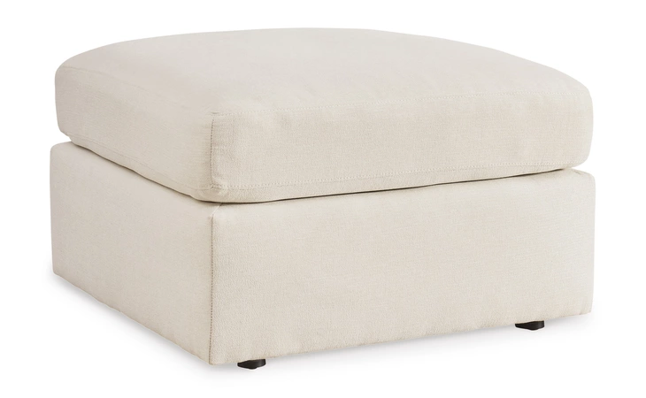 Modmax OVERSIZED ACCENT OTTOMAN ASHLEY Oyster 9210308