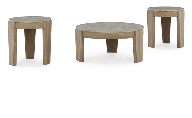 T237-13 Guystone OCCASIONAL TABLE SET (3/CN)