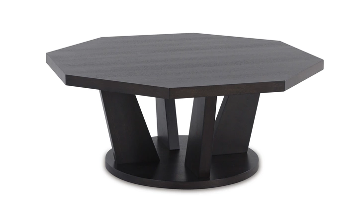 Chasinfield OCTAGON COFFEE TABLE ASHLEY Dark Brown T458-8