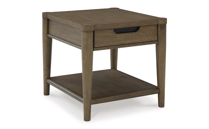Roanhowe RECTANGULAR END TABLE ASHLEY Brown T769-3