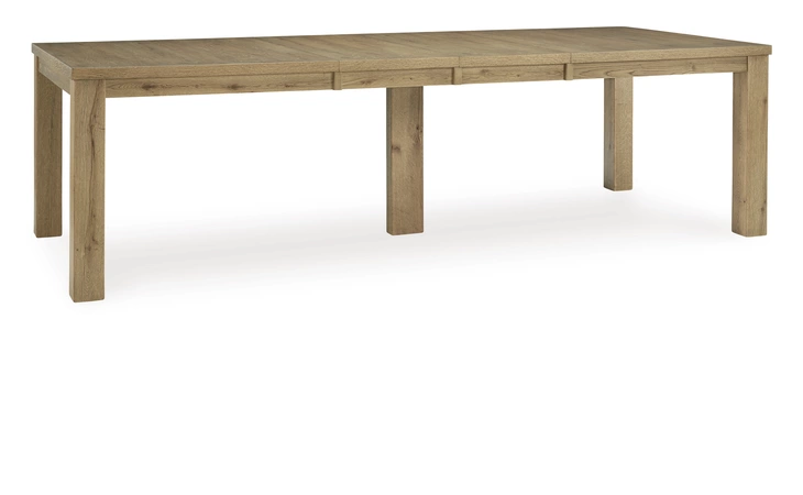 Galliden RECT DINING ROOM EXT TABLE ASHLEY Black/Brown D841-35