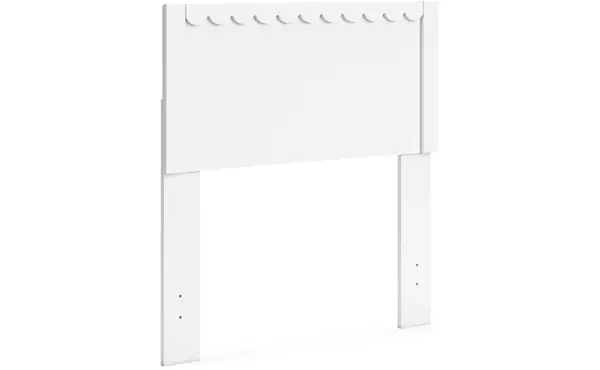 twin panel headboard ashley hallityn white EB1810-155