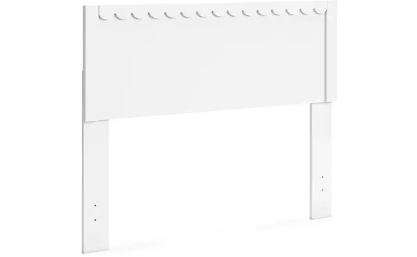 full panel headboard ashley hallityn white EB1810-156