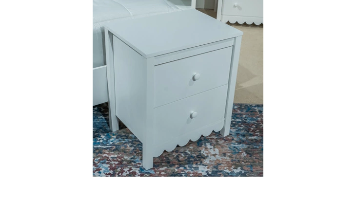 two drawer night stand ashley hallityn white EB1810-292
