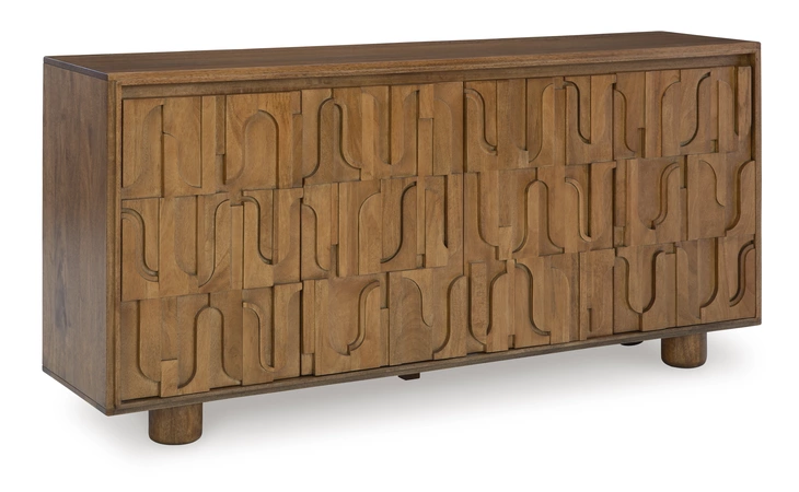 Gadburg ACCENT CABINET ASHLEY Medium Brown A4000583