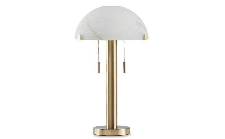 Tobbinsen METAL TABLE LAMP (1/CN) ASHLEY Brass Finish L208424