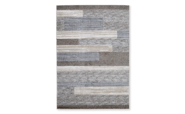 Sethburn MEDIUM RUG ASHLEY Cream/Brown/Gray R406592