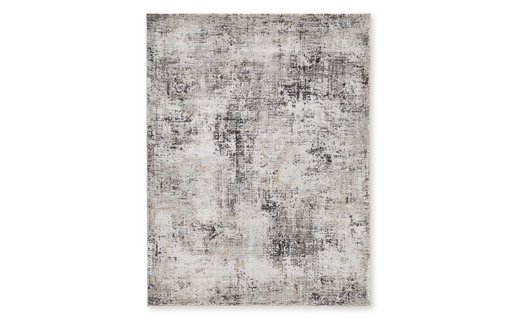 Elaning MEDIUM RUG ASHLEY Black/Gray/Cream R406702