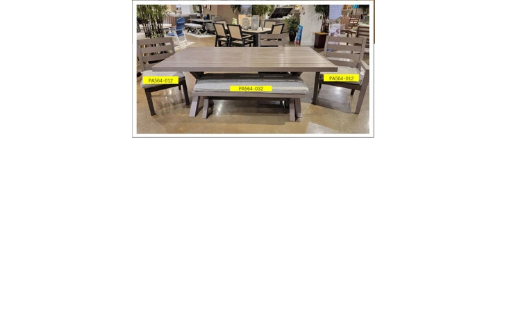 Hillside Barn BENCH CUSHION ASHLEY Driftwood PA564-032