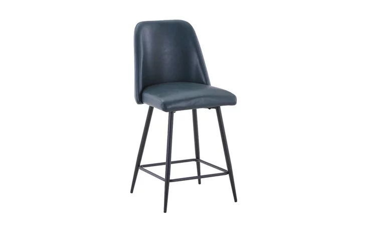 MADDOX STOOLS MADDOX UPH STOOL - BLUEBERRY (2/CTN) MADDOX STOOLS JOFRAN  2271-MADDOXSTBLB